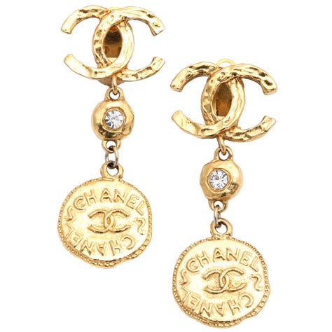 chanel cc inspired earrings|knockoff chanel earrings.